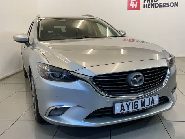 Mazda 6 2.2 D SPORT NAV 5d 173 BHP Estate Diesel SILVER